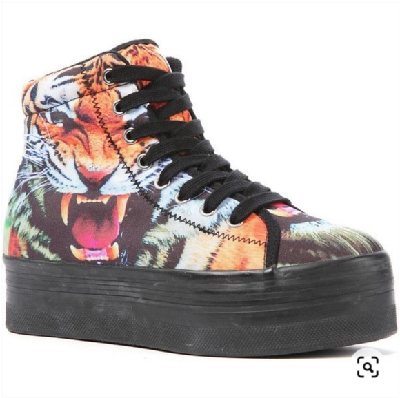 *Host Pick* JEFFREY CAMPBELL Tiger Platform (JC Play) Sneakers - Picture 10 of 10